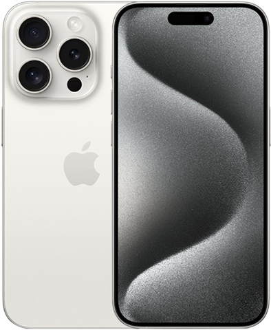 Apple iPhone 15 Pro 256GB White Titanium, Unlocked A - CeX (UK